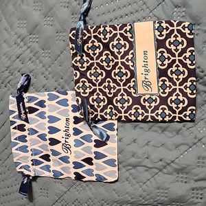 Brighton Drawstring Jewelry Bags